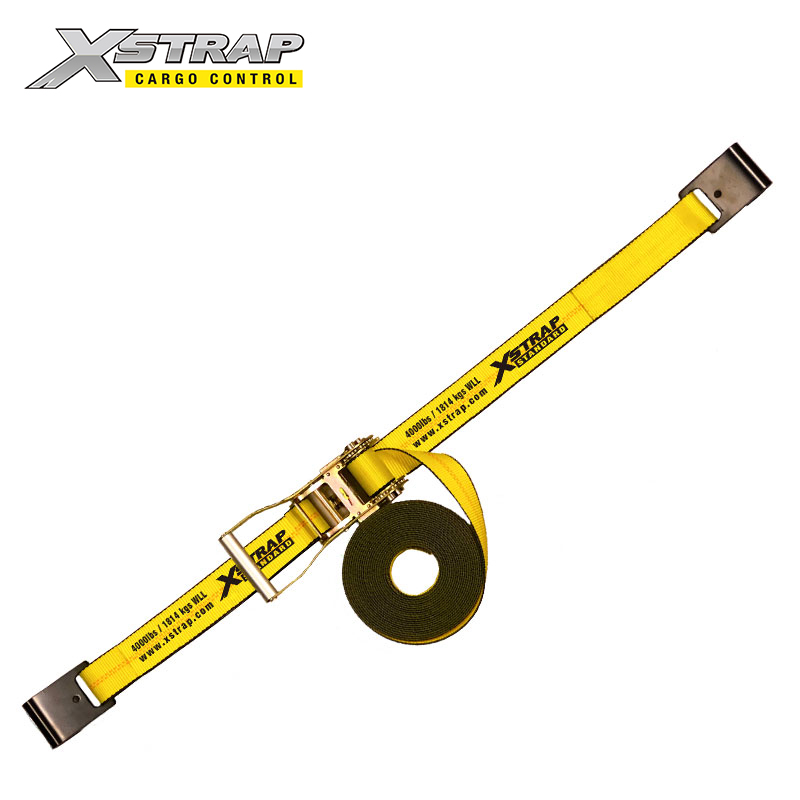 Sangles à cliquet 61707-2 pouces de long avec des crochets plats