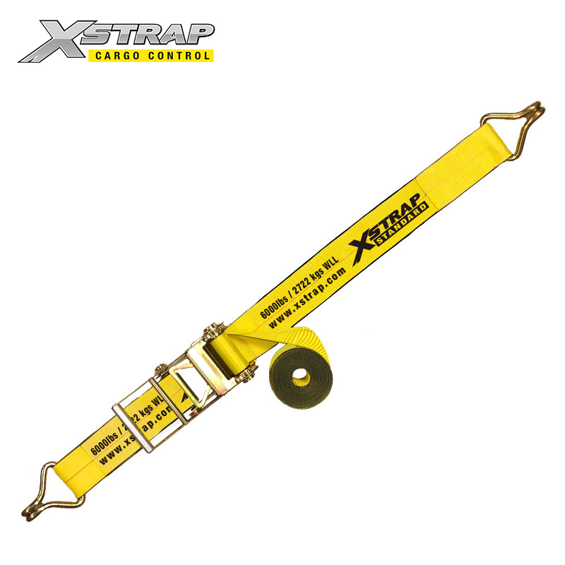 61722 - Sangles à cliquet de 4 pouces avec crochets en fil