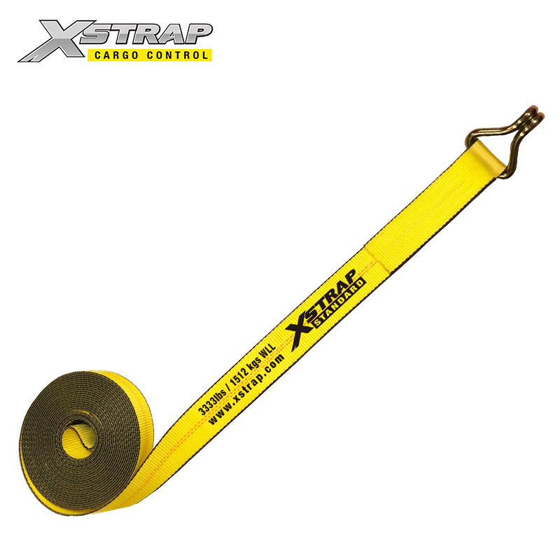 61854 - Sangles de treuil standard de 2 pouces avec crochets en fil