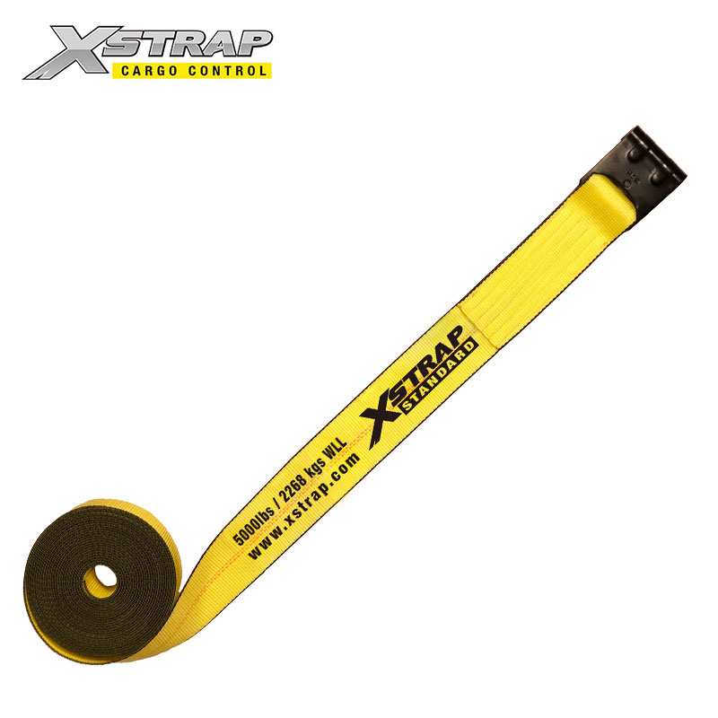 61870 - Sangles de treuil standard de 3 pouces avec crochet plat