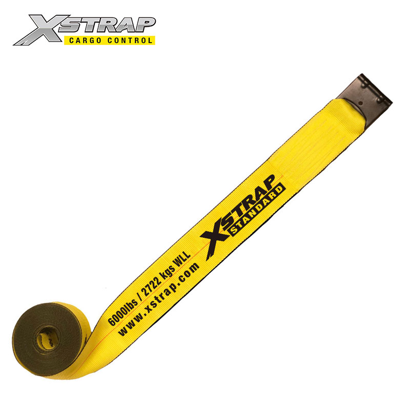 61874 - Sangles de treuil standard de 4 pouces avec crochet plat