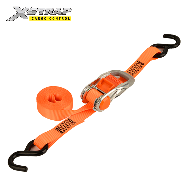 61427 - Sangles à cliquet en aluminium de 27 mm avec crochets en S