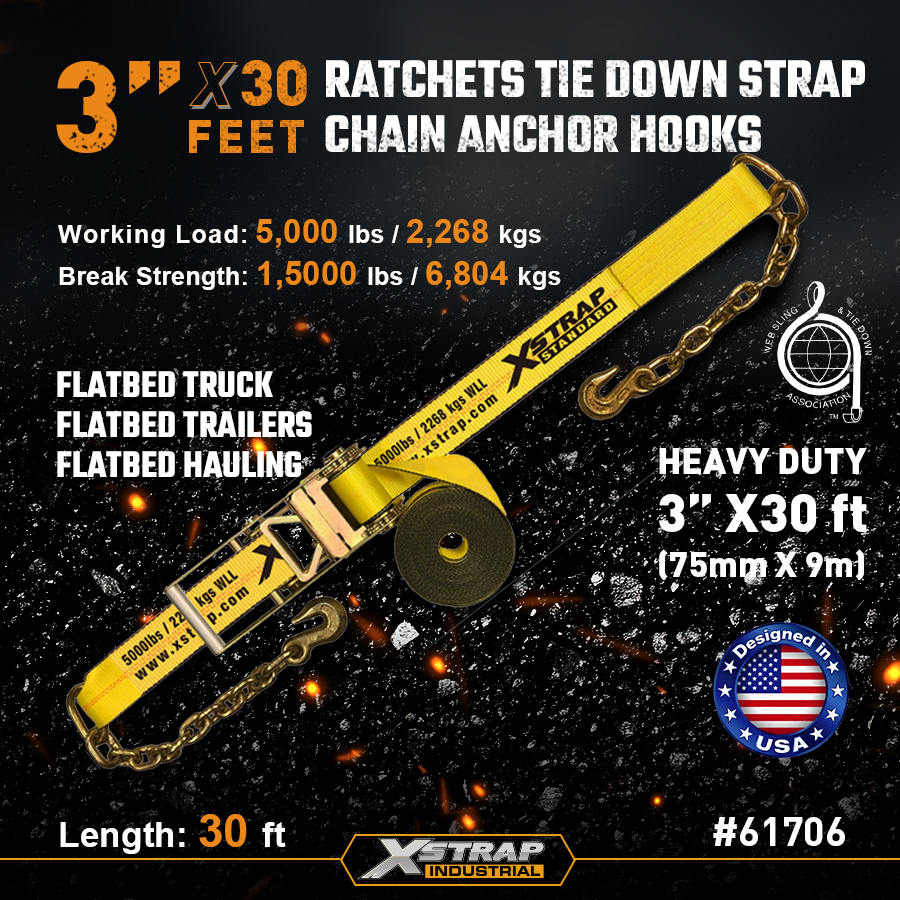 Sangles De Treuil De 2 Pouces