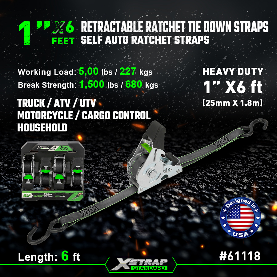 Sangle De Fixation À Cliquet À Charge Standard