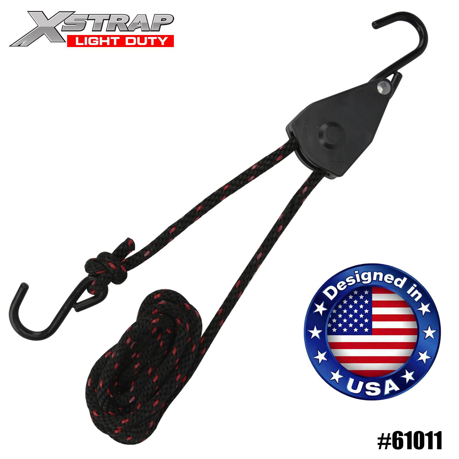 Xstrap 61011 Sangles d'arrimage en corde 3/8