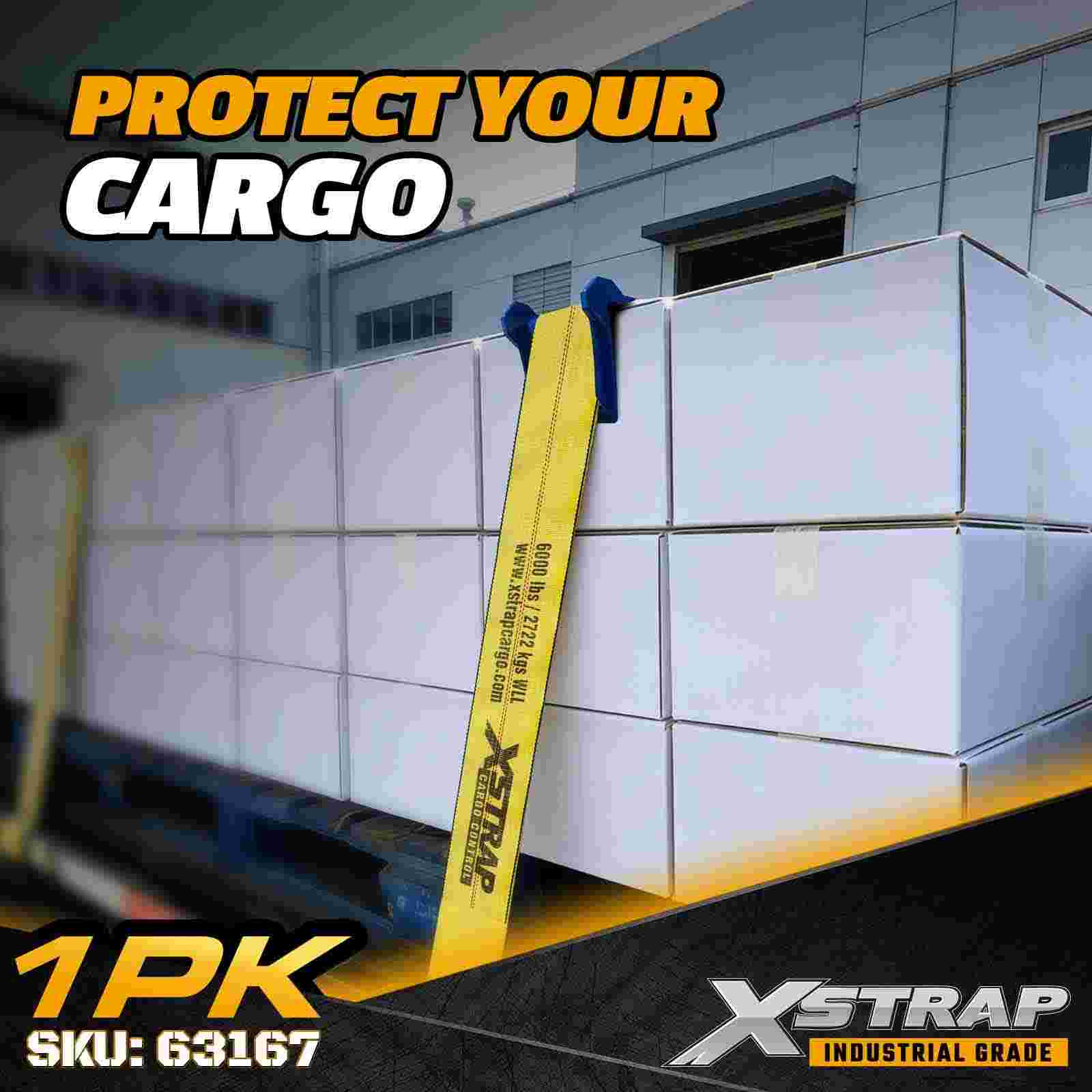 Xstrap 63169 Protecteurs d'angle en polymère haute densité pour sangles jusqu'à 4